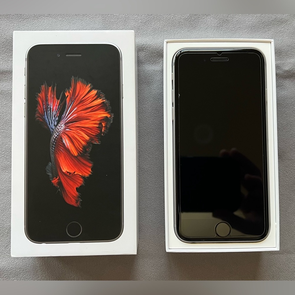 Apple iPhone 6s 64GB Space Gray A1688 - 85% Battery - Factory Unlocked  w Box
